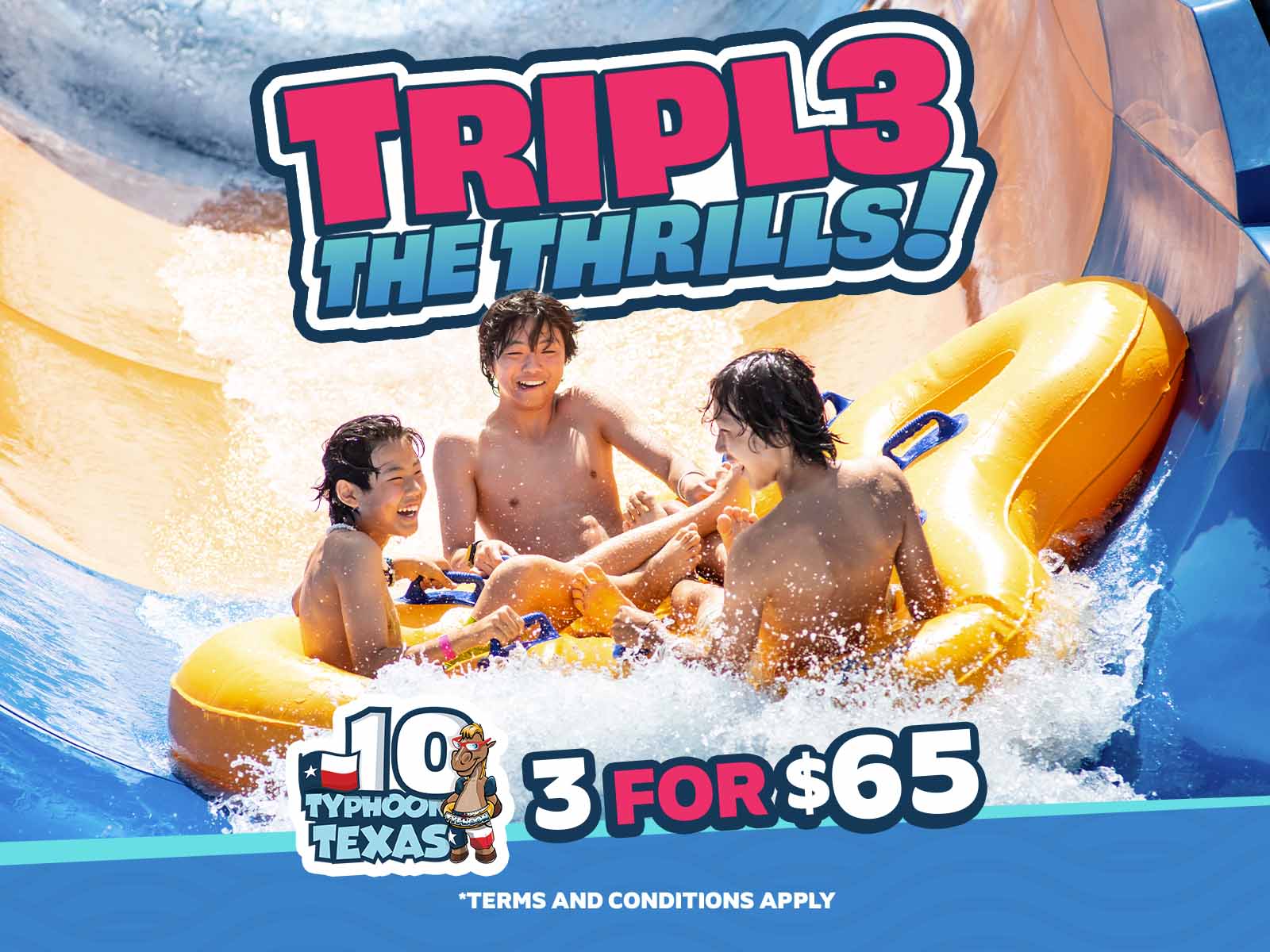 Tripl3 The Thrills! 3 for $55