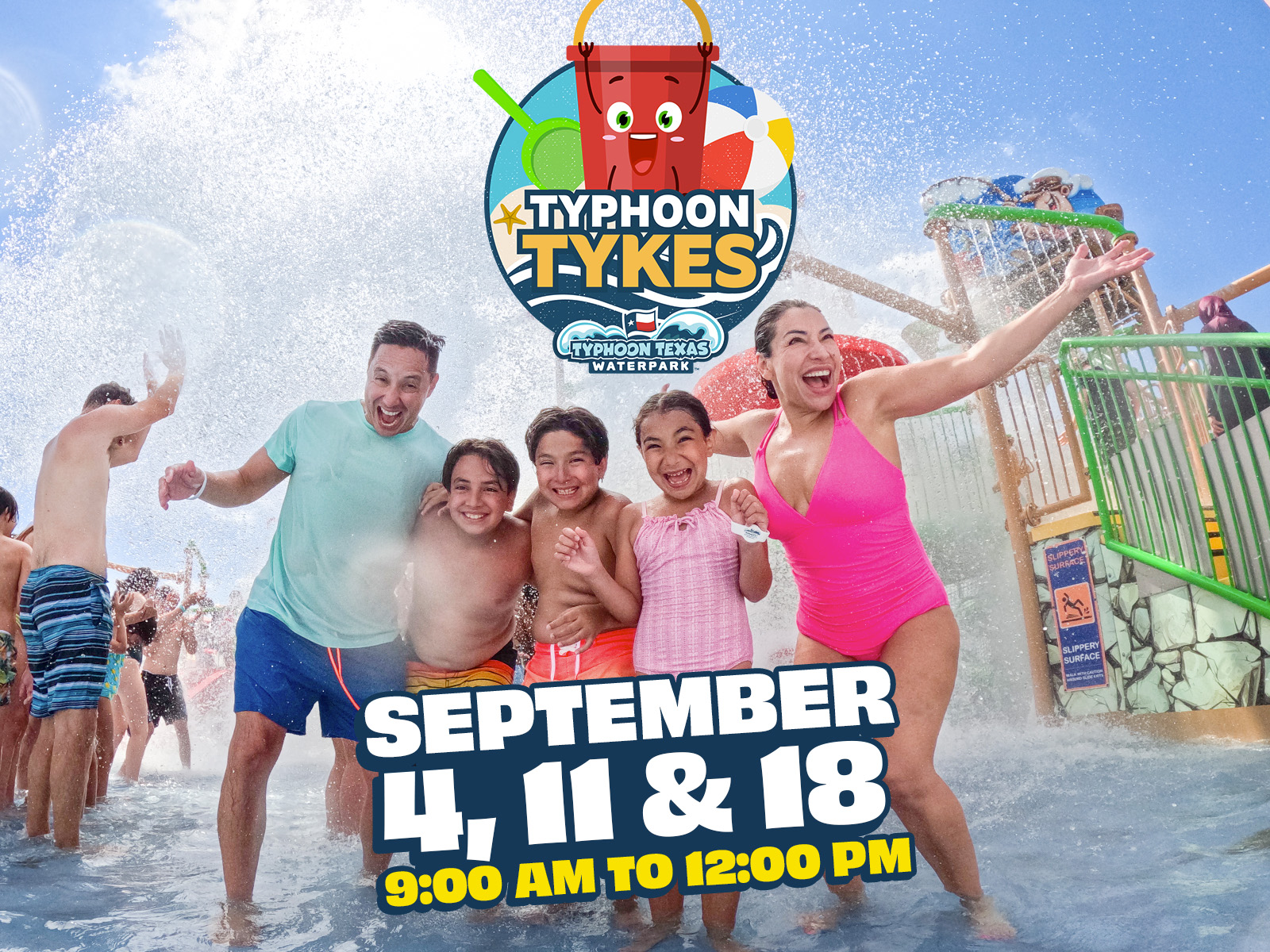 Typhoon Tykes - September 4, 11, and 18