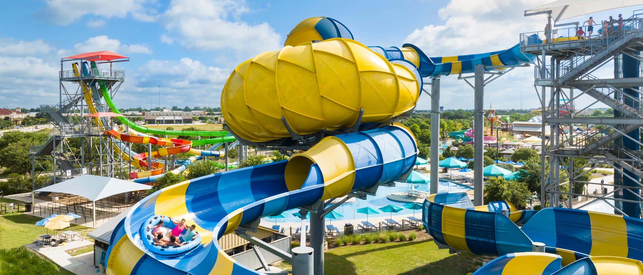 Houston Waterpark Slide