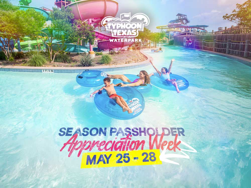 Season Passholder appreciation week.
