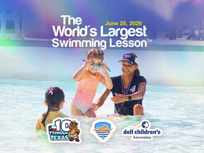 The world's largest swim lesson