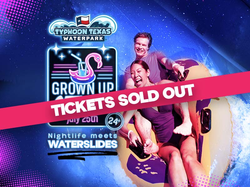 Grownup Getaway - July 25th